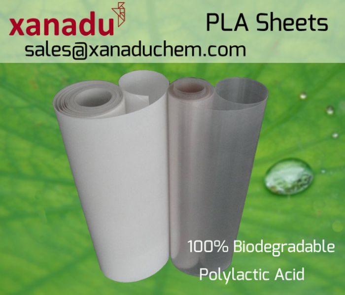 ácido Poliláctico PLA Hojas  (100% biodegradable) - XANADU