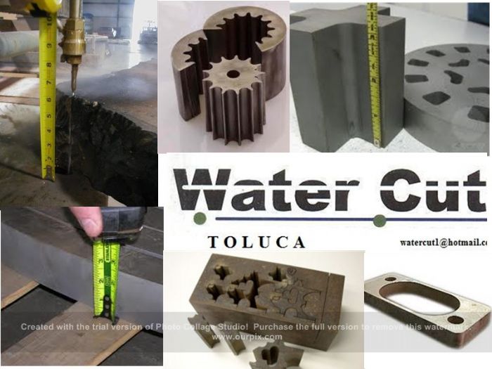 Corte con chorro de agua - 