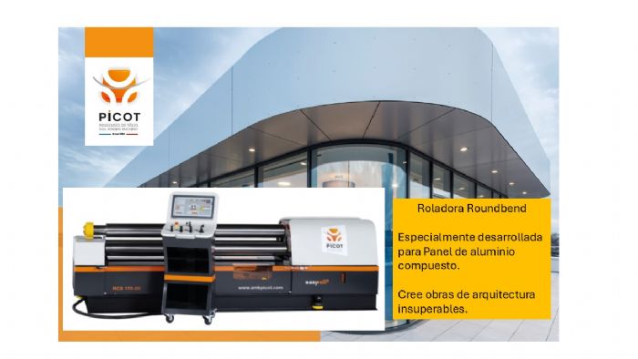Roladora de Alucobond CNC - AMB PIcot 