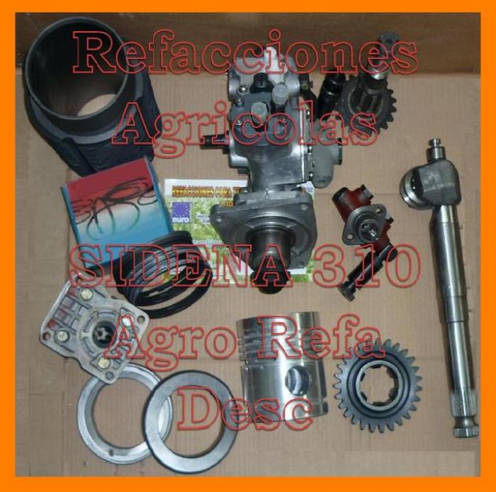 REFACCIONES  AGRICOLAS SIDENA 310 - SIDENA