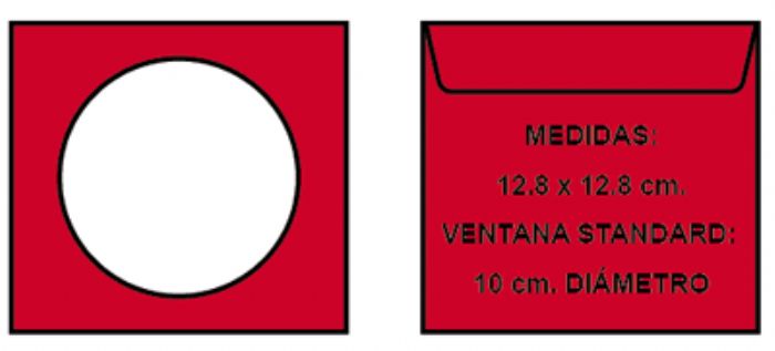 SOBRES PARA CD, DVD Y VCD - 