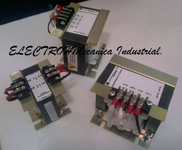 TRANSFORMADOR DE VOLTAJE DE ENTRADA DE 460 VOLTS - TRANSFORMADORES Y BOBINAS EHMI