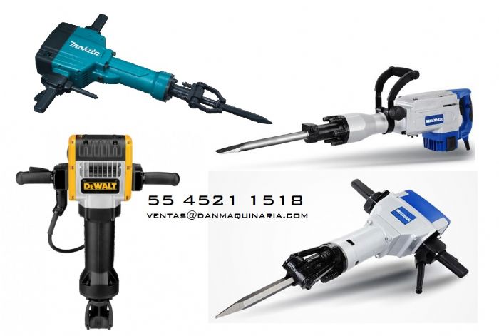 MARTILLO DEMOLEDOR venta y renta - MPower Makita DeWalt