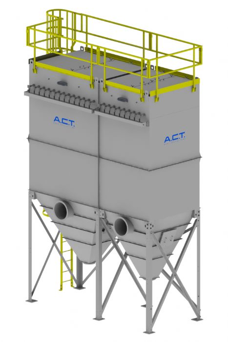 Colector de polvo de bolsa - ACT