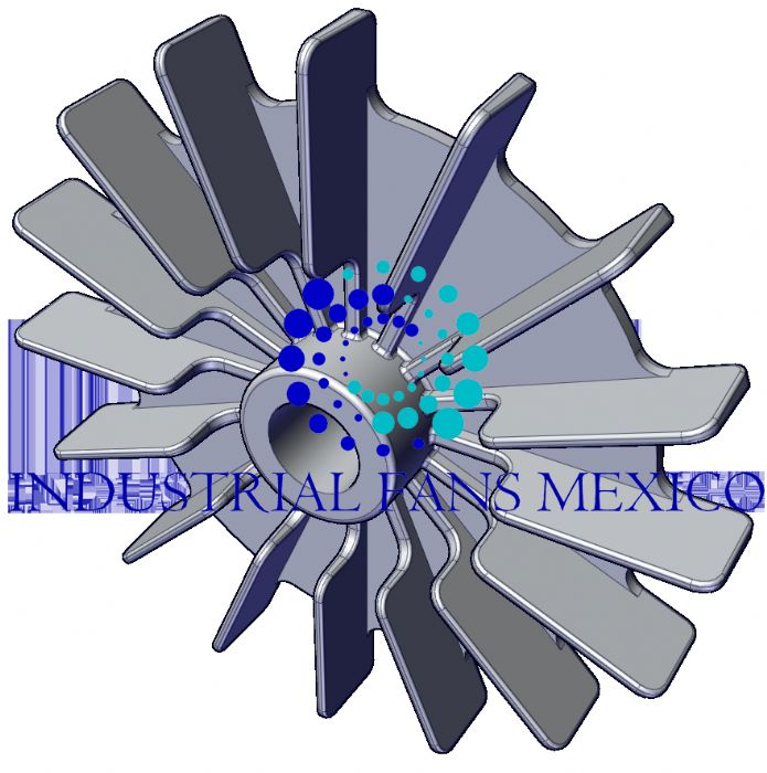 ventilador para motor electrico - propia