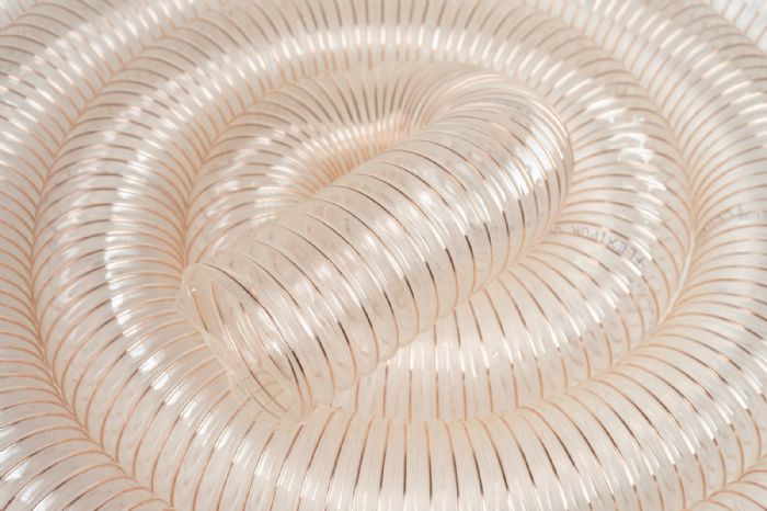 DUCTO DE POLIURETANO ESPIRAL COBREADO  - MANCAR