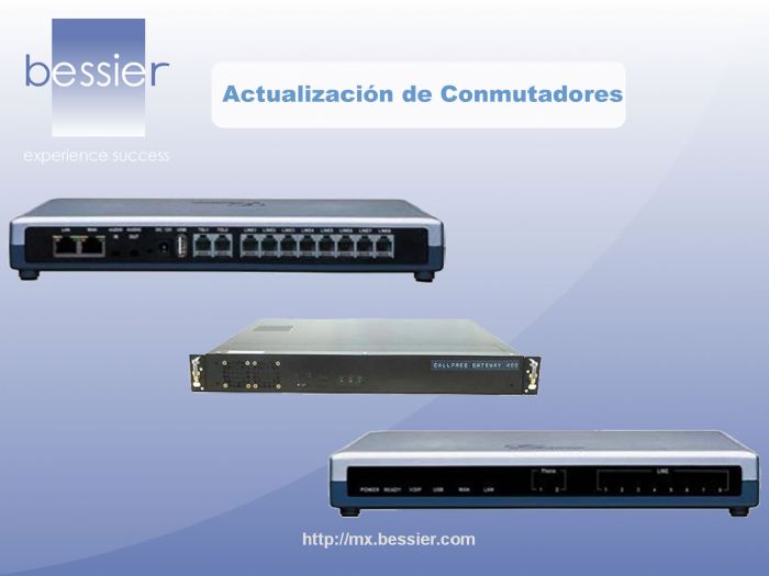 Actualización de conmutadores - 