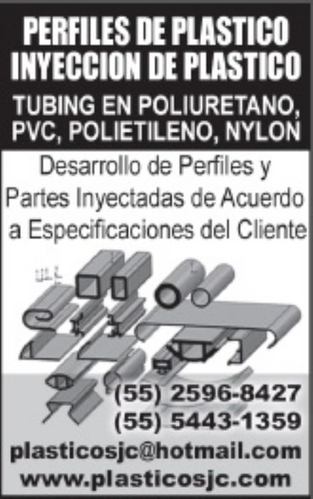 EXTRUSION - PRODUCTOS PLASTICOS Y METALICOS JC
