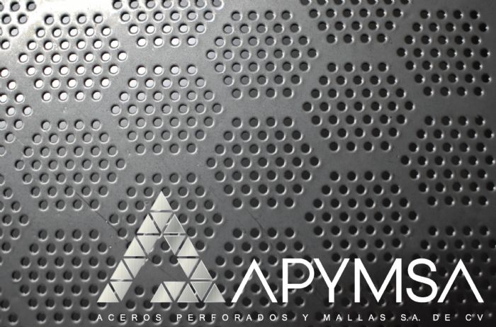 Lamina Perforada perforacion decorativa - APYMSA