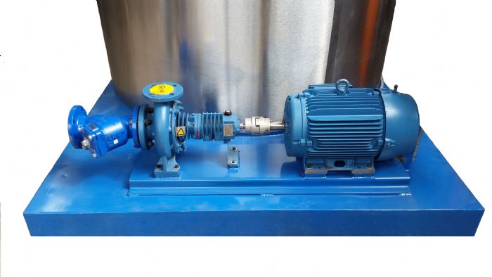 BOMBA CENTRIFUGA PARA CIRCULACION DE ACEITE TERMICO, ALTA TEMPERATURA HASTA 300° C - TRAVAINI