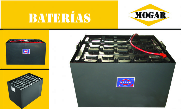 ACUMULADORES Y BATERIAS PARA MONTACARGAS - OLRAM