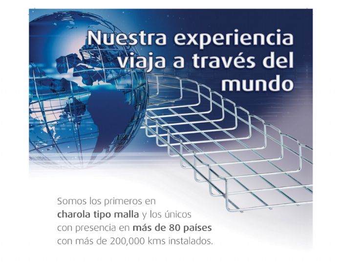 charola tipo malla - 