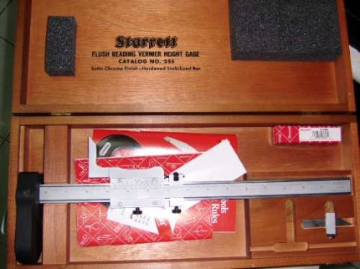 Calibrador para planos 14" - Marca starrett