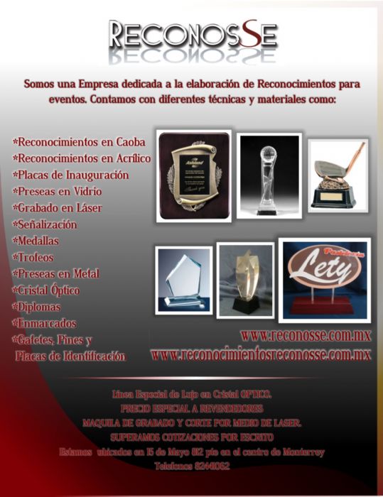 Reconocimientos - Reconosse