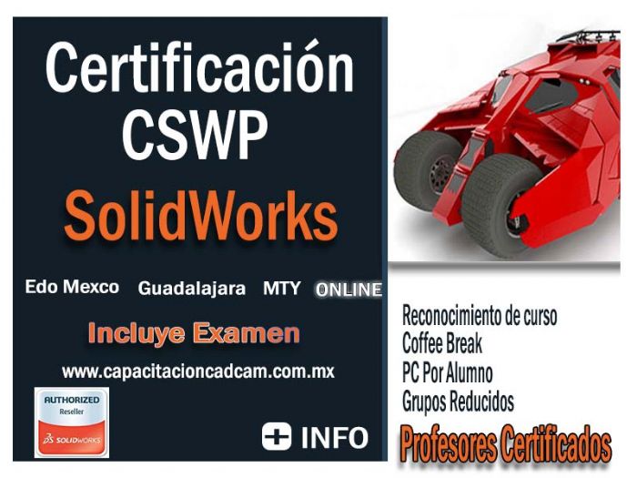 Certificacion SolidWorks CSWP - 