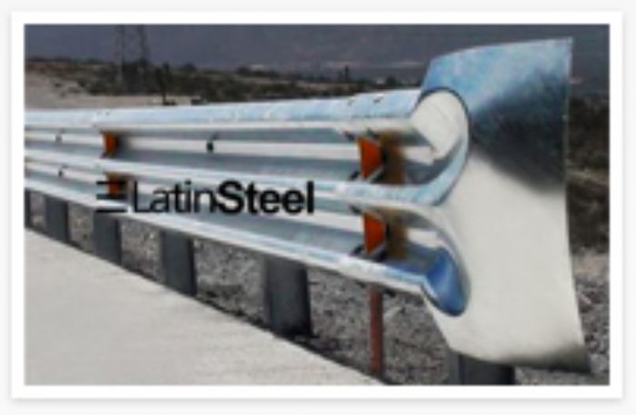 Defensas metálicas de dos crestas - Latin steel