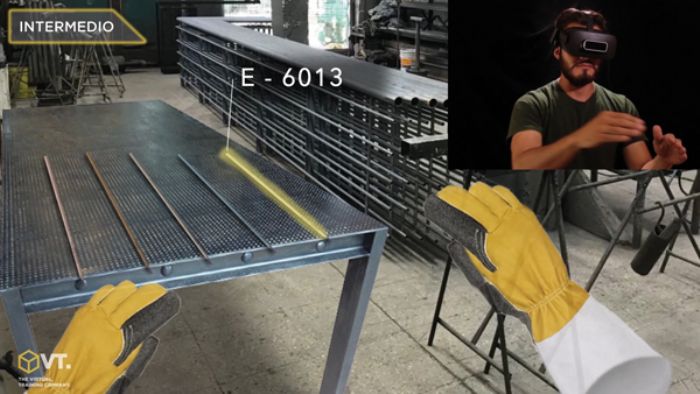 Entrenamiento virtual para corte y soldadura - V-Training