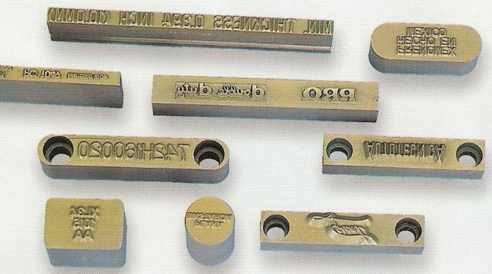 Fabricación-grabado de Insertos con Letreros - 