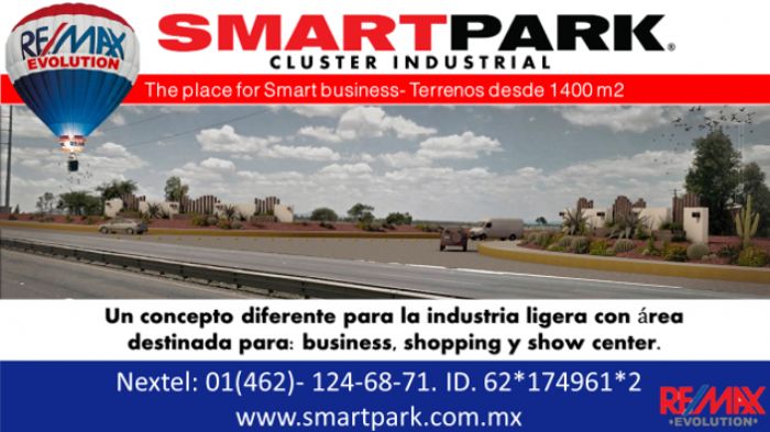 Terrenos Industriales En venta - Smart Park- Un concepto diferente para la industri