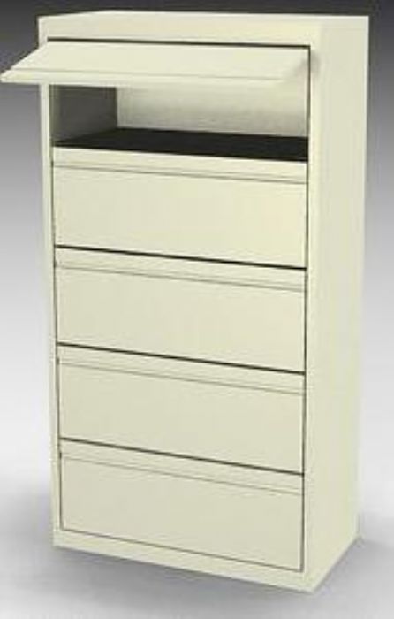 Arcivero metalico de 5 Hileras(puertas anidables) - AH DISEÑOS