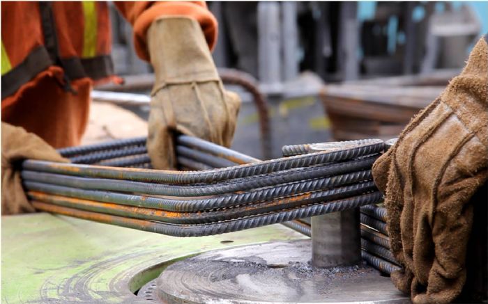 Habilitado de varilla en obra - 