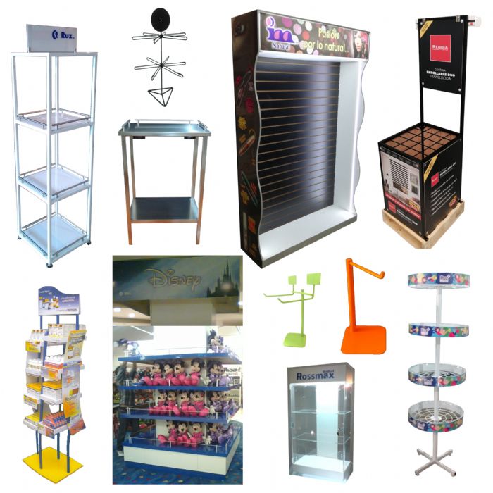 FABRICACIÓN DE EXHIBIDORES - 