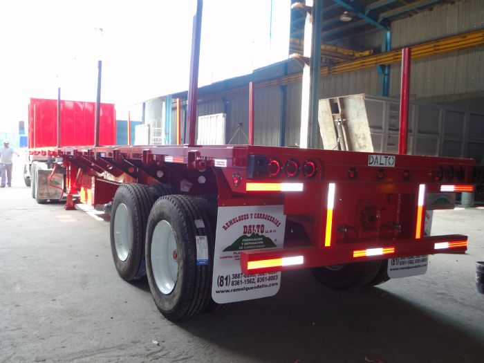 PLATAFORMAS PARA TRAILERS DE 40' DE 2 EJES SUSPENSIÓN DE AIRE NUEVAS - DALTO