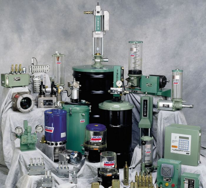 BOMBAS DE LUBRICACIÓN PARA GRASA Y ACEITE - LINCOLN, ALEMITE, DROPSA, FLENCO, SHOWA, BIJUR, GR