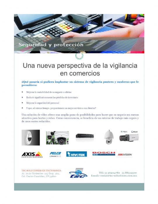 Sistemas de Videovigilancia (CCTV) - CCTV