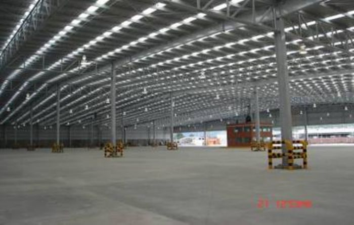 Construcción de naves y plantas industriales - Caabsa Steel México, S.A. de C.V.