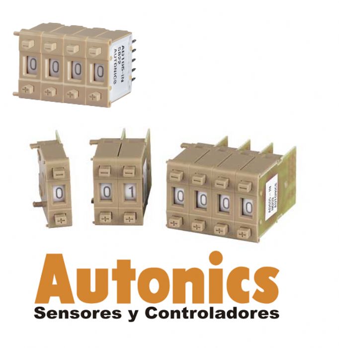 INTERRUPTORES COMPACTOS CON PERILLA ANALOGICA - AUTONICS MANUFACTURA