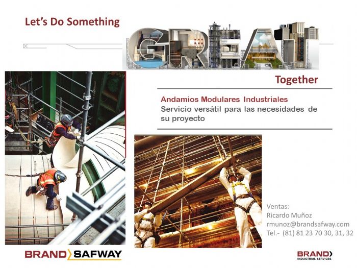 Alquiler de Andamios de Seguridad - BrandSafway