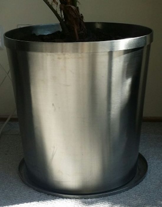 Macetas Acero Inoxidable y fibra de vidrio - LAYLO