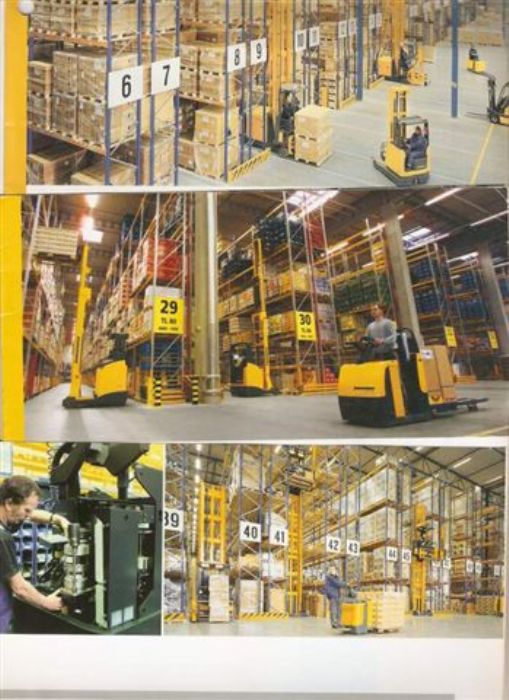 MONTACARGAS - CLARK, JUNGHEINRICH, GENNIE