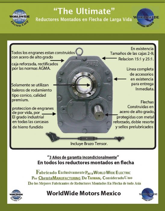Reductores de Velocidad - Worldwide Electric