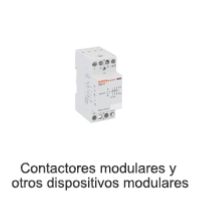 CONTACTORES MODULARES  - 