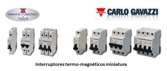 Interruptores Termo-margéticos Carlo Gavazzi - Carlo Gavazzi
