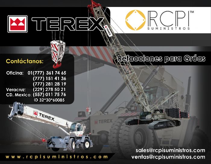 Refacciones para Gruas Terex - TEREX