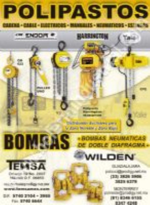 BOMBAS CENTRIFUGAS - TRANSLACIONES Y ELEVACIONES DE MEXICO
