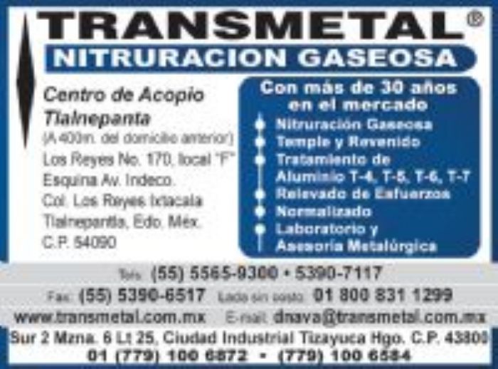 CEMENTACION - TRANSMETAL