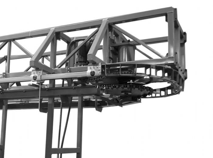 Transportadores aereos paso doble - CONVEYOR SYSTEMS