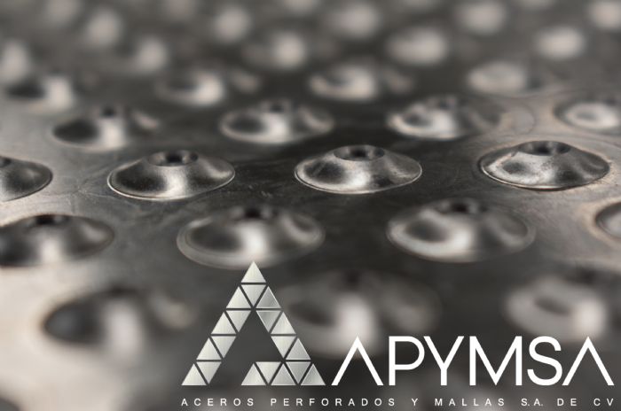 Lamina Antiderrapante Burbuja perforada  - APYMSA
