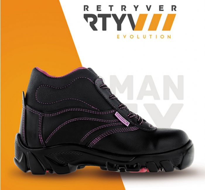 CALZADO DE SEGURIDAD INDUSTRIAL PARA MUJER RETRYVER - RETRYVER