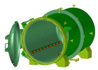 Autoclave. Planos completos, proceso y materiales para fabricación.