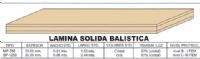LAMINA BALISTICA - 
