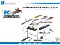 HERRAMIENTAS MANUALES PARA CONCRETO