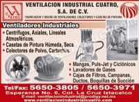 COLECTOR DE POLVO MOVIL - VENTILACION INDUSTRIAL CUATRO