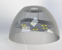 Lampara Leds Industrial Sustituye 250w a 100w DEU-IND-LED-100