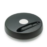  Volantes de disco sólidos Plástico tecnopolímero, con empuñadura de bloqueo abatible 