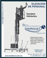 ESCALERA HIDRAULICA - INEDESCA